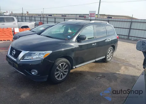 2015 Nissan Pathfinder Platinum/S/Sl/Sv из США, поврежденный, VIN 5N1AR2MN8FC629570
